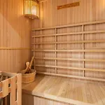 Cocon Prive Avec Jacuzzi & Sauna 랭스