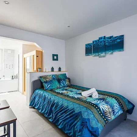 Cocon Prive Avec Jacuzzi & Sauna דירה ריימס