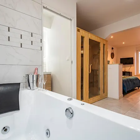 Daire Cocon Prive Avec Jacuzzi & Sauna